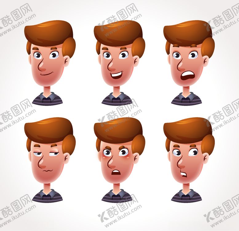 编号：97065409271121267068【酷图网】源文件下载-不同表情