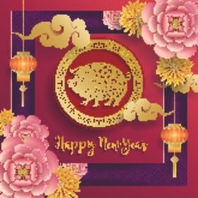 新年海报模板