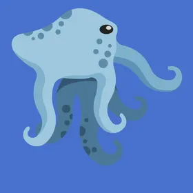 动物剪影素描矢量