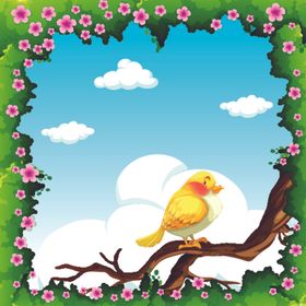 卡通鸟