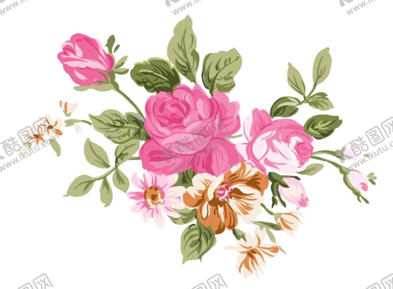 编号：34346510310846144781【酷图网】源文件下载-花卉图形