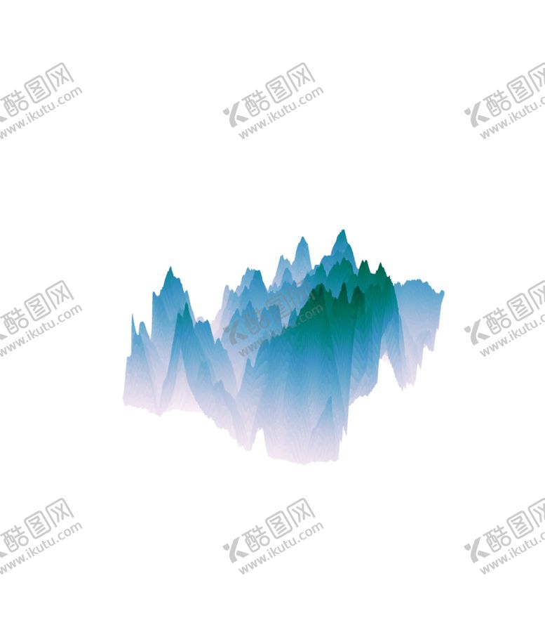 编号：31355405051158502380【酷图网】源文件下载-抽象山峰