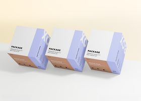 纸盒样机箱样机包装盒样机