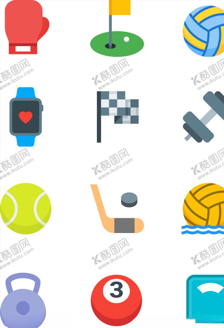 编号：23152905060436049778【酷图网】源文件下载-彩绘图标