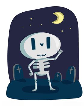 骷髅骨架