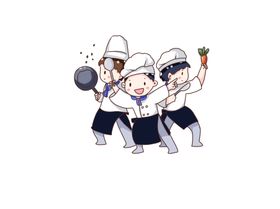 卡通厨师