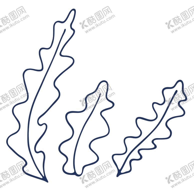 编号：27207405120040486145【酷图网】源文件下载-手绘海洋生物
