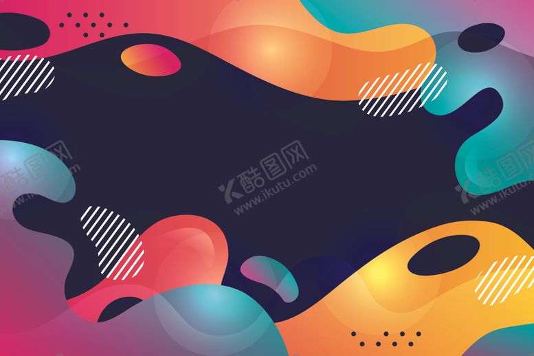 编号：57773506191237262145【酷图网】源文件下载-彩色流体底纹
