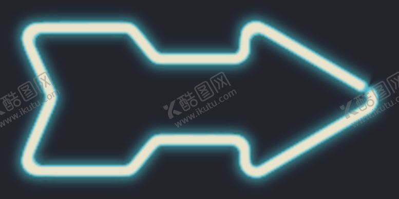 编号：17484109160711028756【酷图网】源文件下载-霓虹灯箭头