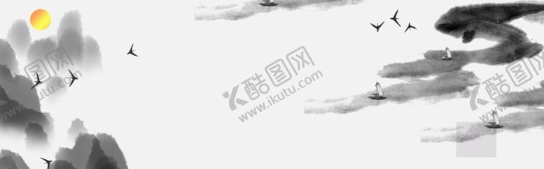编号：10184411240630381973【酷图网】源文件下载-山水水墨背景