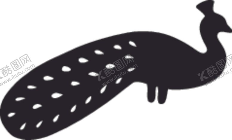 编号：60931410282045565372【酷图网】源文件下载-野生动物系孔雀