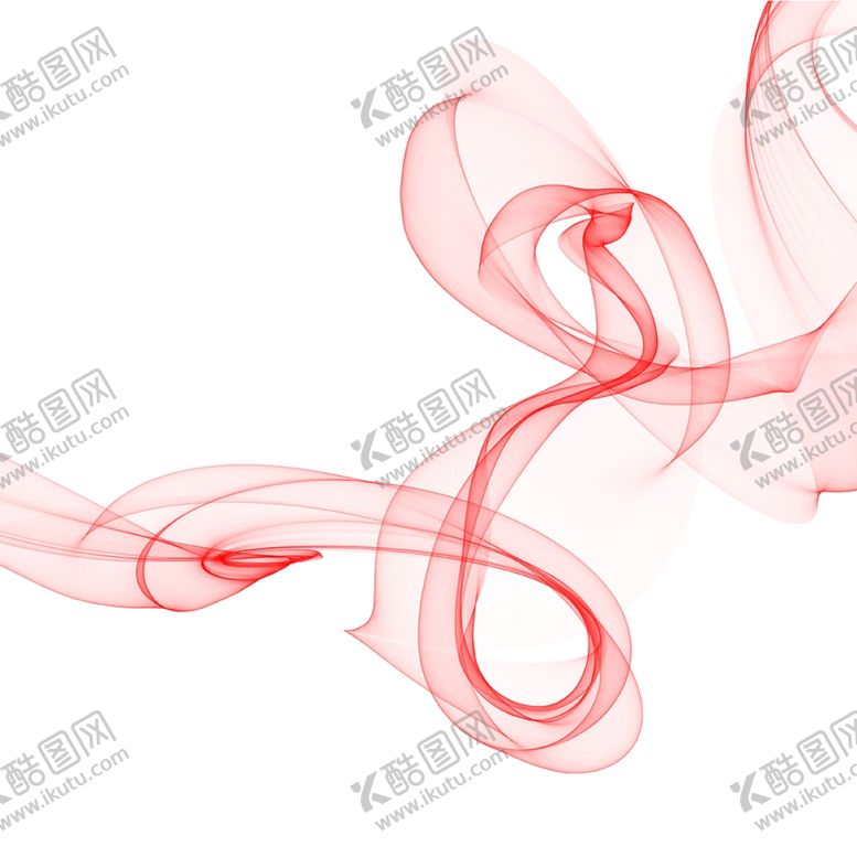 编号：48813405020653063591【酷图网】源文件下载-红色飘带