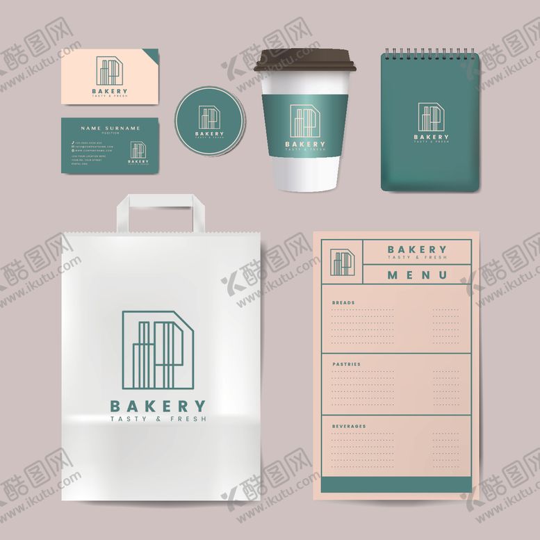 编号：52346209282000203173【酷图网】源文件下载-咖啡店包装