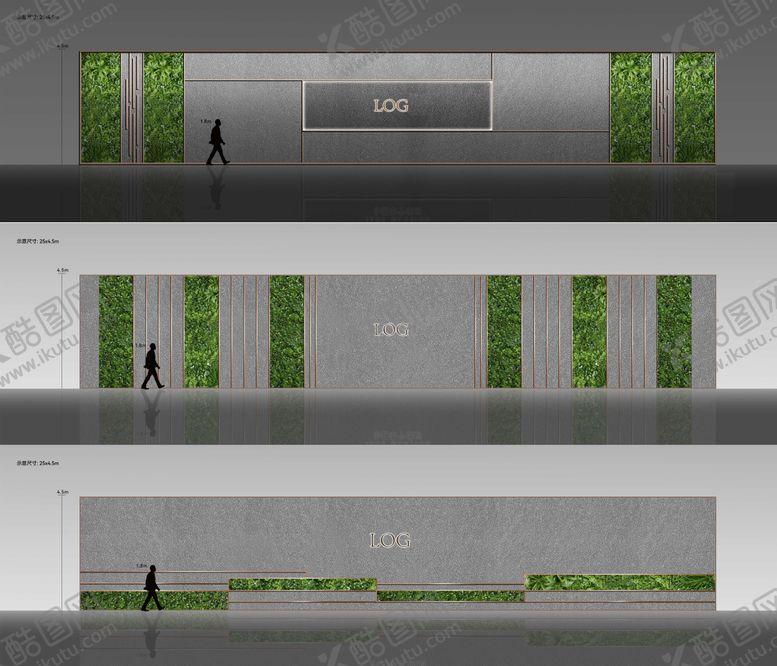 编号：73380811131748428532【酷图网】源文件下载-地产绿皮围挡效果
