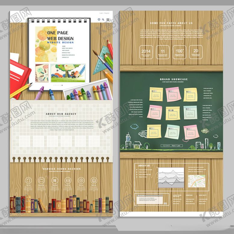 编号：76880804161350043390【酷图网】源文件下载-创意教室主题日历设计