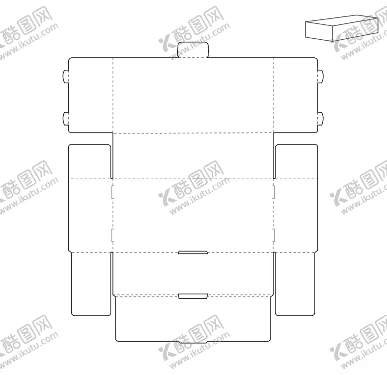 编号：50601106251201263812【酷图网】源文件下载-纸盒刀模模切结构设计啤位图片