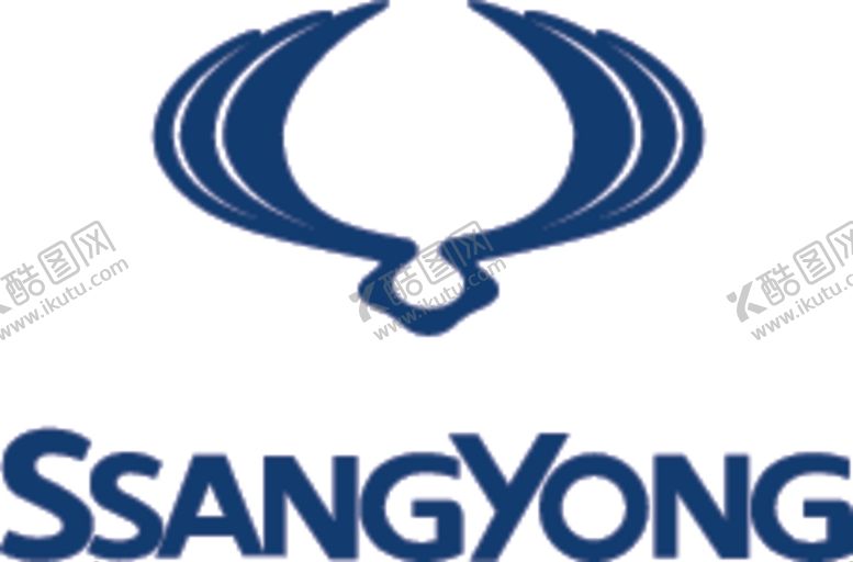 编号：76711207010643309834【酷图网】源文件下载-Ssangyong车标