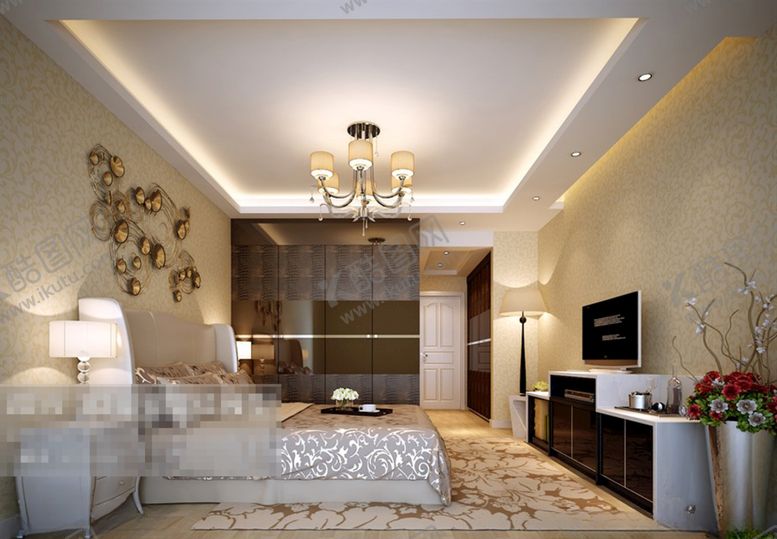 编号：12924809120517058739【酷图网】源文件下载-卧室效果图