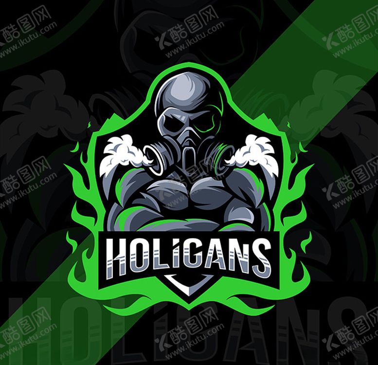 编号：25497109151410195042【酷图网】源文件下载-电竞战队LOGO