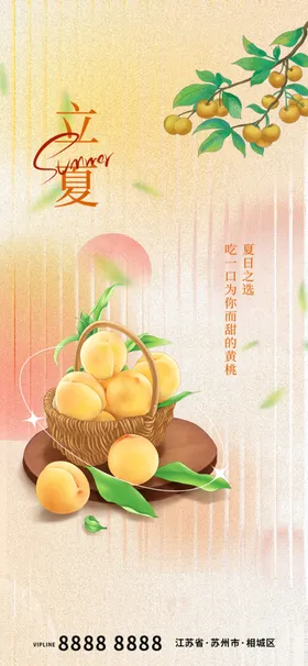 立夏海报