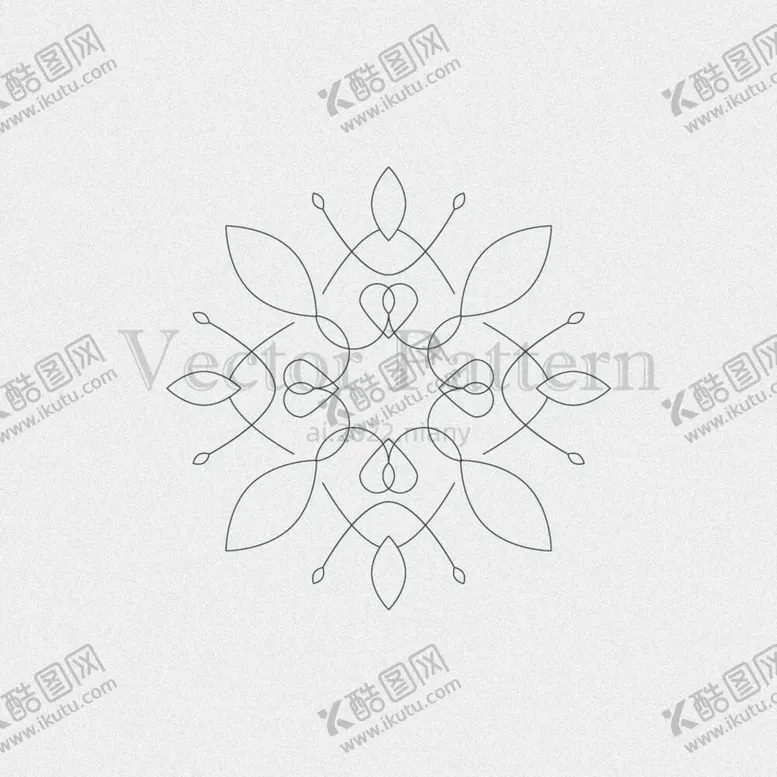 编号：08614709142045432845【酷图网】源文件下载-矢量AI装饰花纹图案