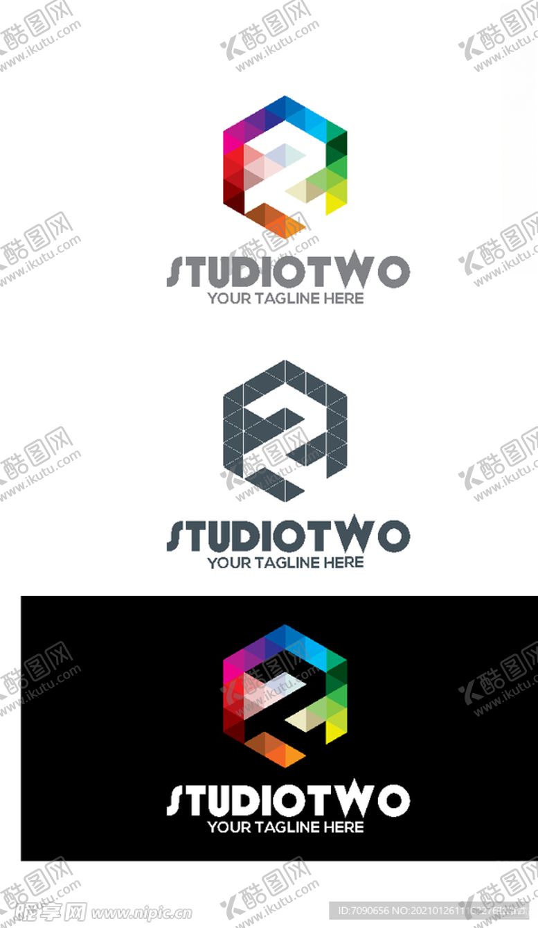 编号：20266203141510498058【酷图网】源文件下载-创意字母logo