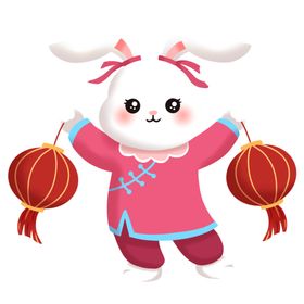 兔年装饰海报吉祥