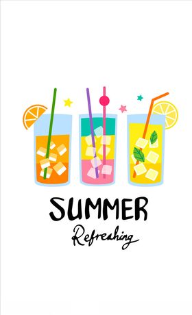 创意夏天海报