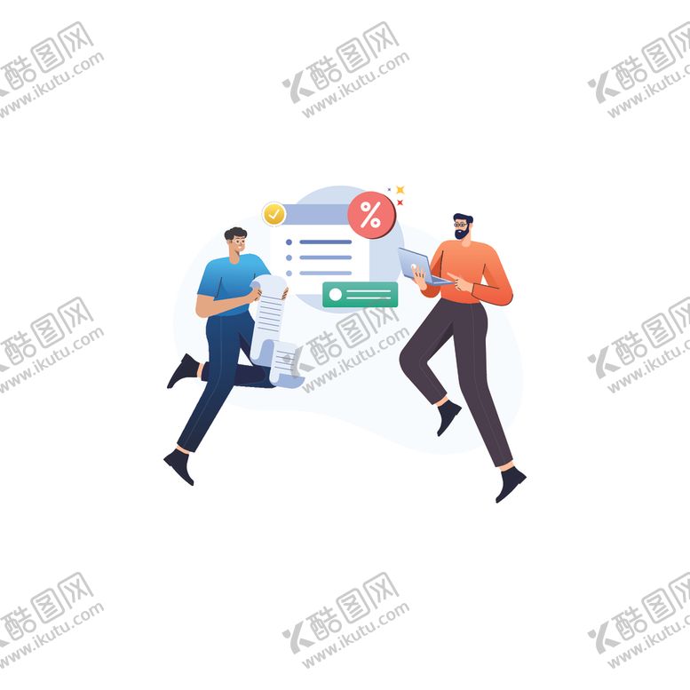 编号：99354604200737587291【酷图网】源文件下载-手绘电子购物
