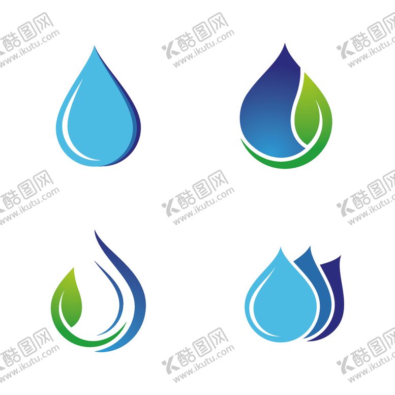 编号：65855003242109422179【酷图网】源文件下载-水滴图标