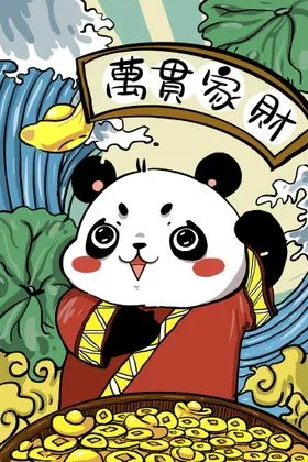 国潮凤凰新风尚复古装饰画装饰画