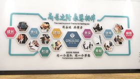 企业形象墙照片团队文化风采