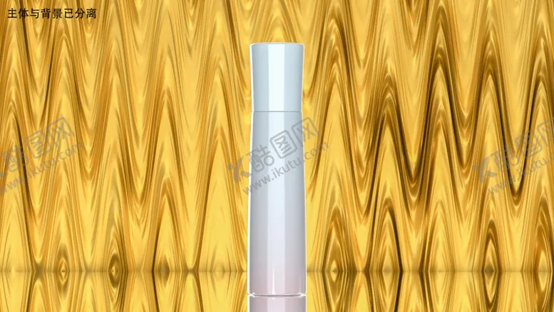 编号：79284005071512078381【酷图网】源文件下载-化妆品金色场景