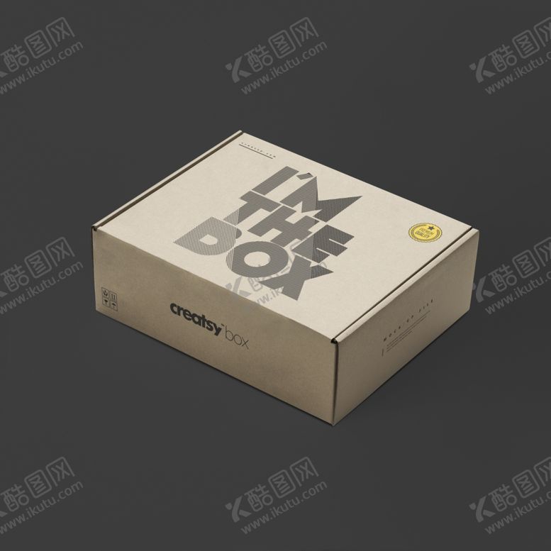 编号：53854510111119486228【酷图网】源文件下载-快递盒样机