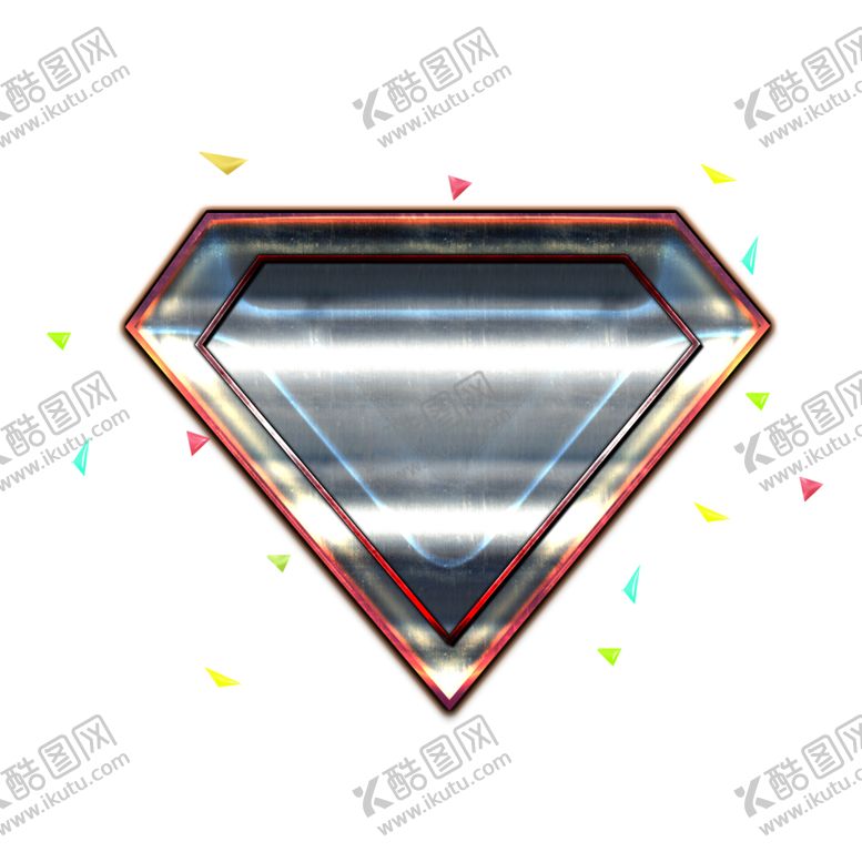 编号：84312109221630468005【酷图网】源文件下载-手绘钻石宝石水晶珠宝免扣素材