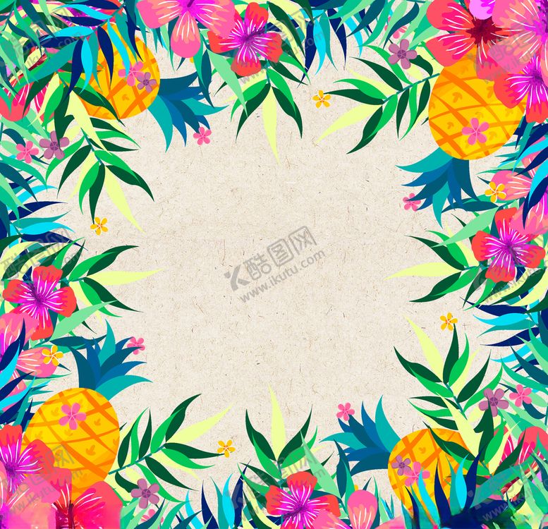 编号：56821410030149597674【酷图网】源文件下载-矢量动物矢量植物插画手绘