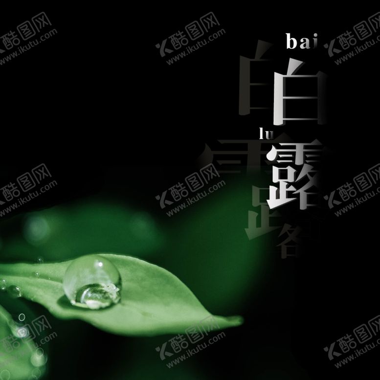 编号：74295309182256271830【酷图网】源文件下载-白露海报