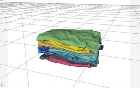 C4D模型静物石膏像衣服短袖