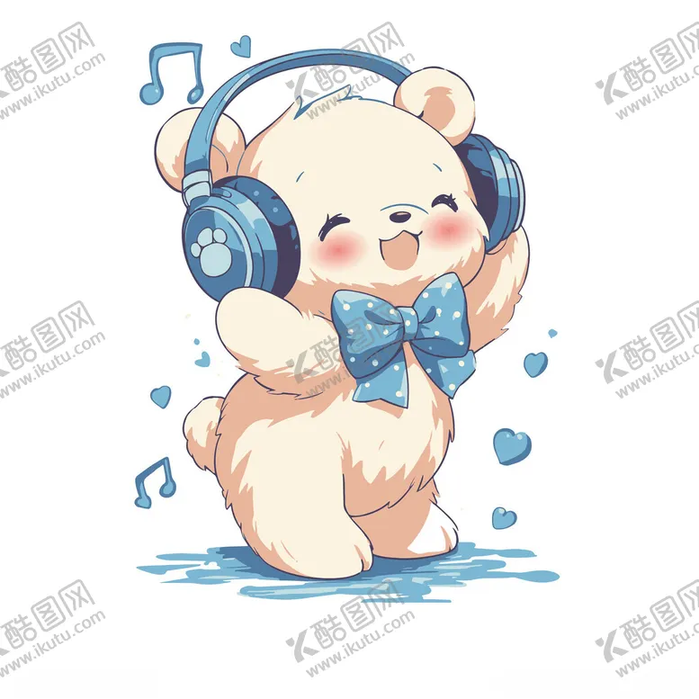 编号：31563902101315024466【酷图网】源文件下载-小熊和狗狗