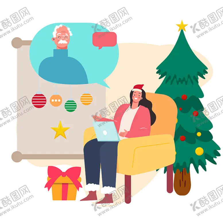 编号：71845609291406212769【酷图网】源文件下载-圣诞节 