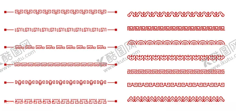 编号：74587302222316047466【酷图网】源文件下载-中欧式花纹分割线