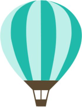 热气球素材