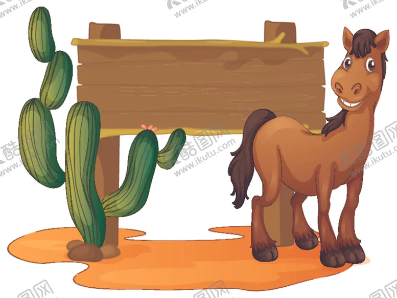 编号：43449209142329431504【酷图网】源文件下载-卡通野生动物