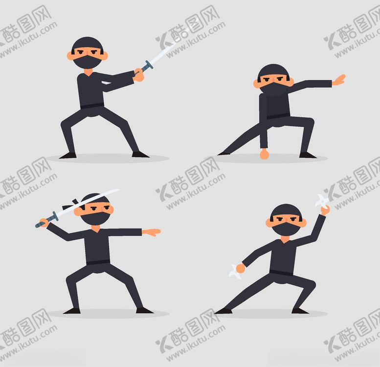 编号：25096205010823079470【酷图网】源文件下载-忍者