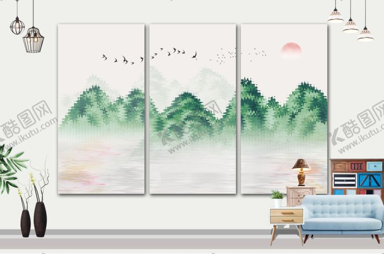 编号：84844603310854234212【酷图网】源文件下载-山水画