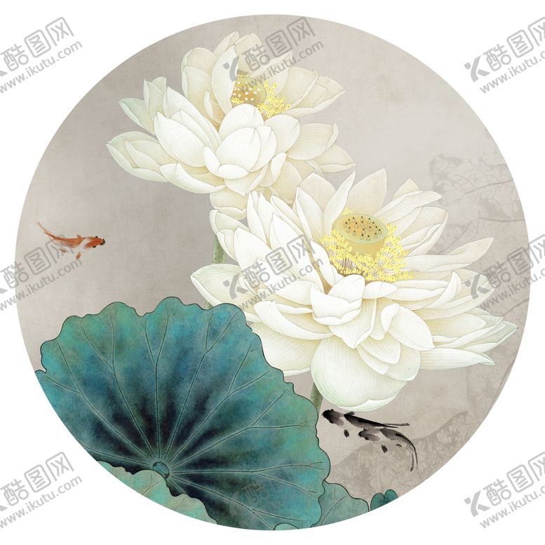 编号：84503909201423508962【酷图网】源文件下载-圆形装饰画