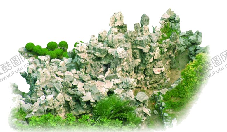 编号：24094110260919039103【酷图网】源文件下载-假山