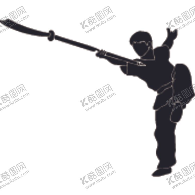 编号：14247804160714108138【酷图网】源文件下载-武术格斗剪影