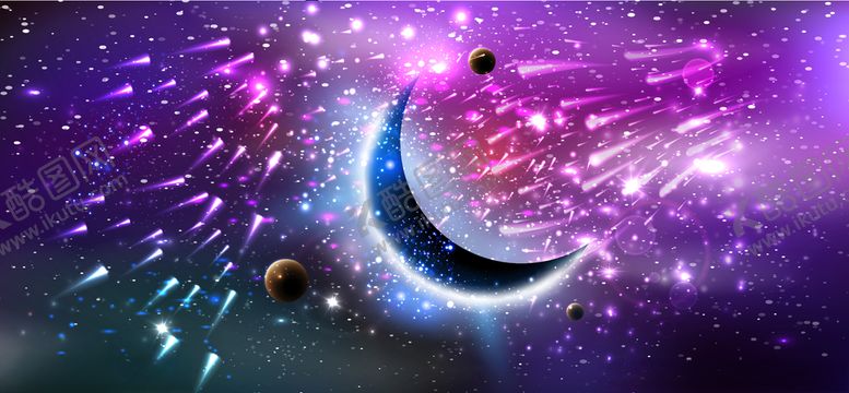 编号：98454105101212071423【酷图网】源文件下载-星空背景