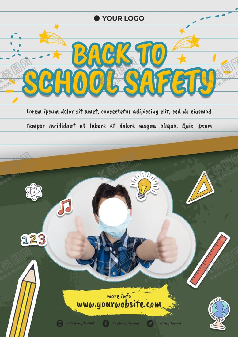 编号：41941009150658218460【酷图网】源文件下载-返校海报